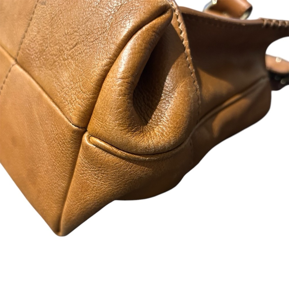 Celine Tan Leather Boogie Bag - Picture 6 of 10